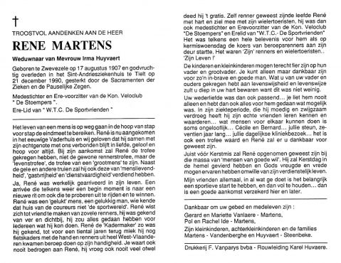 Doodsprentje achterkant